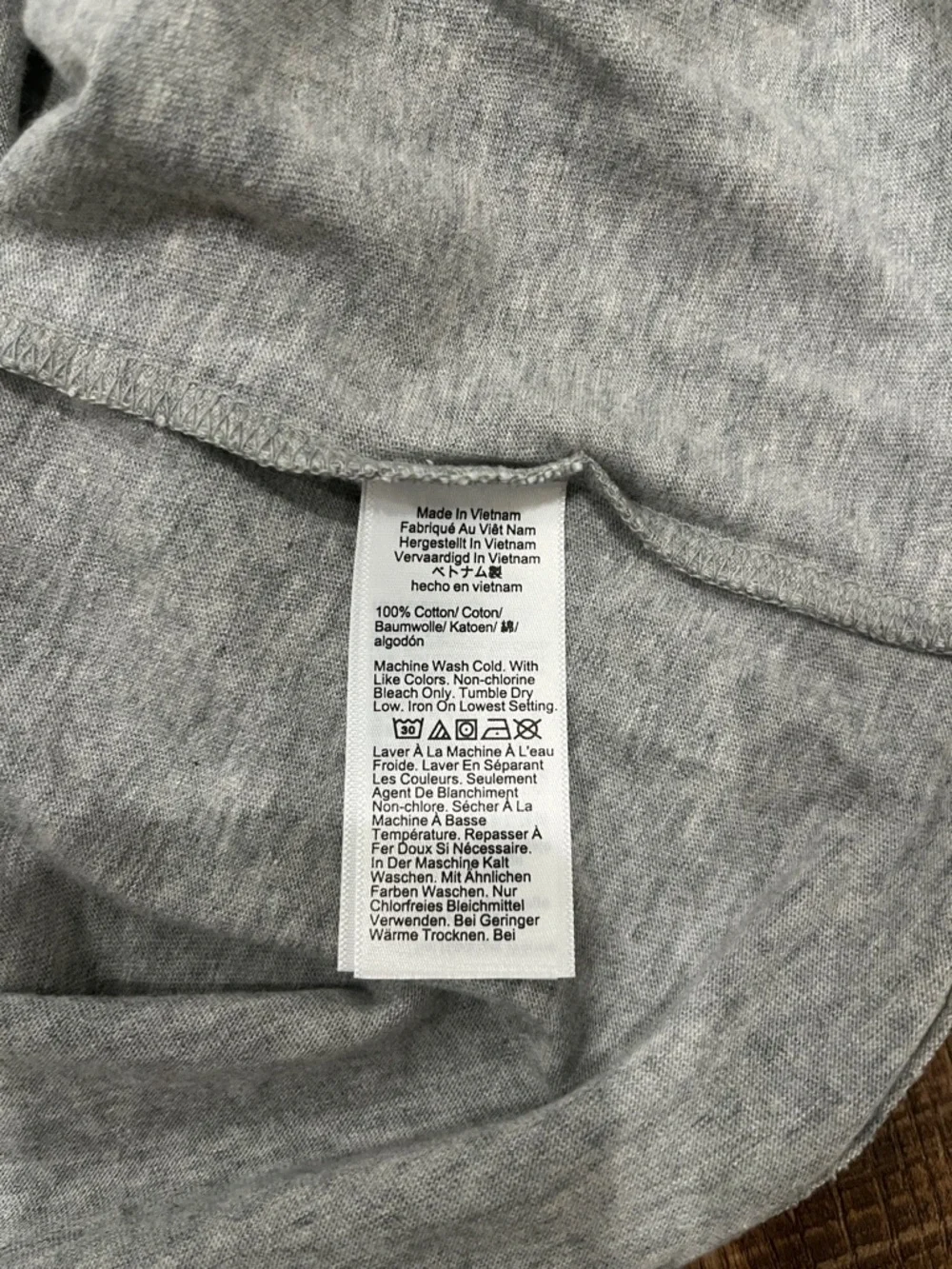 J. Crew Light Gray Vintae Jersey Tank Medium - Picture 3 of 4